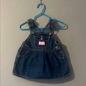 Y2K OshKosh Denim Kids Overall Dress